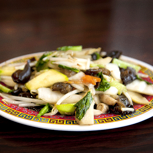 炒什菜 Légumes variés sautés