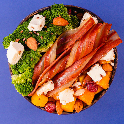 Hot Bowl Certified Veggie Bacon Lover