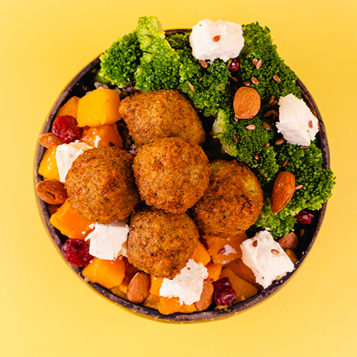 Hot Bowl Voilà de la Boulette (falafels) !