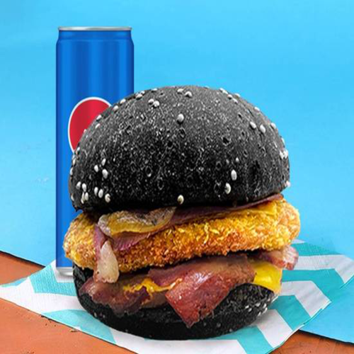 Menu black grill