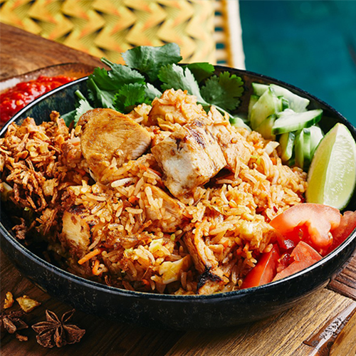 Nasi goreng poulet