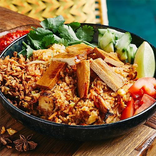 Nasi goreng tofu