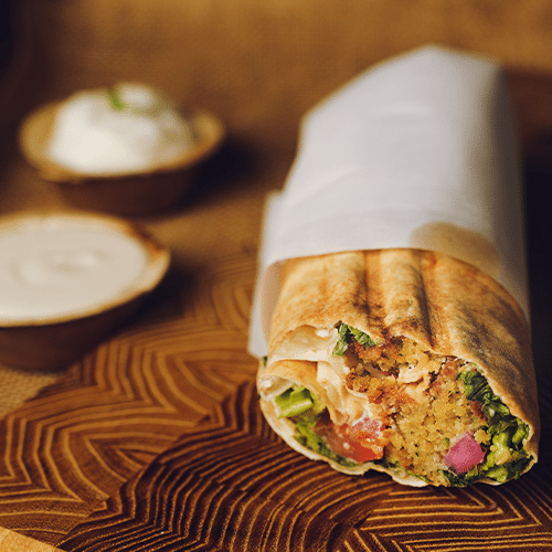 Falafel pita