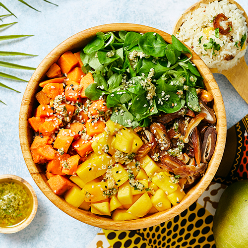 Salade veggie exotique