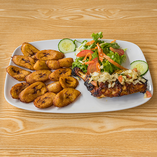 Poulet entier braisé alloco