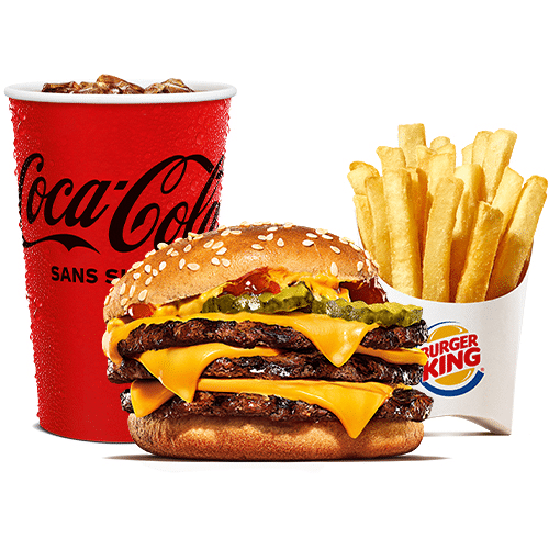 Menu Triple Cheese