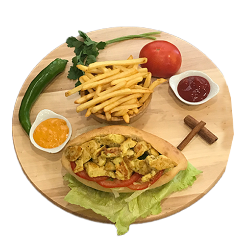 Sandwich chicken chika