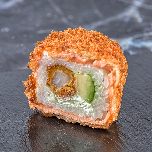Saumon roll croustillant