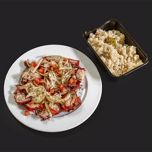 Croupion de dinde braisé