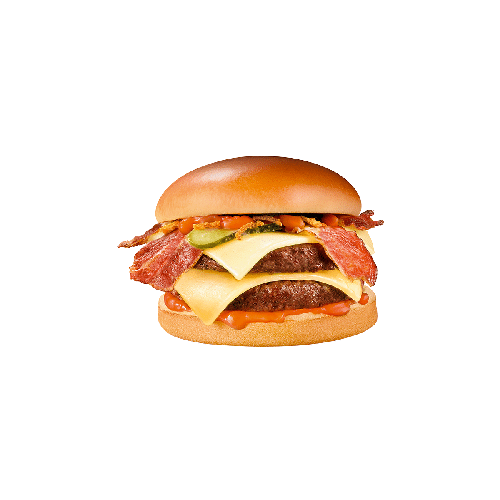 CHEDDAR & SMOKY BACON - 2 VIANDES