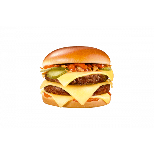 TRIPLE CHEDDAR & DOUBLE BEEF