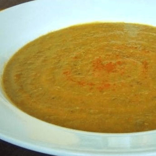 Soupe de lentilles