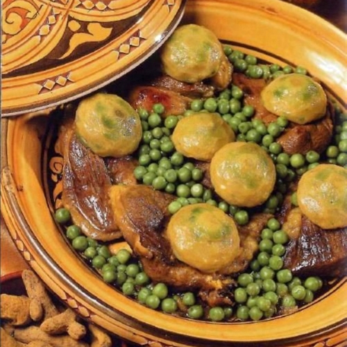Artichauts et petits pois