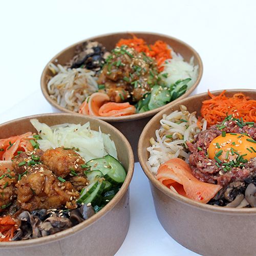 3 Bibimbap's au choix