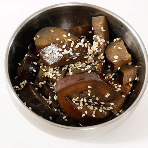 Aubergines marinées