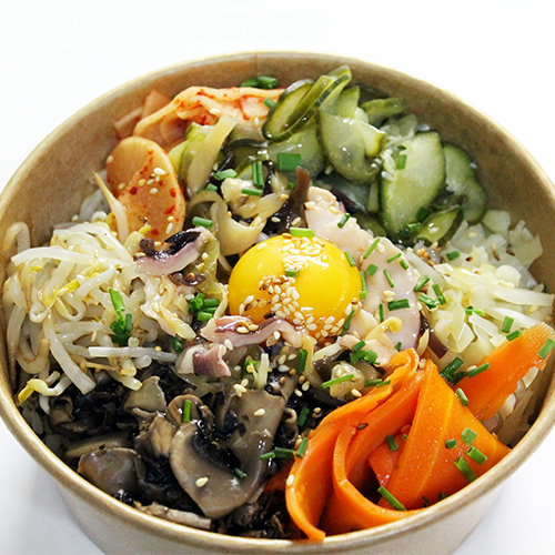 Bibimbap encornet