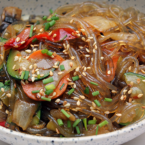 Japchae végétarien