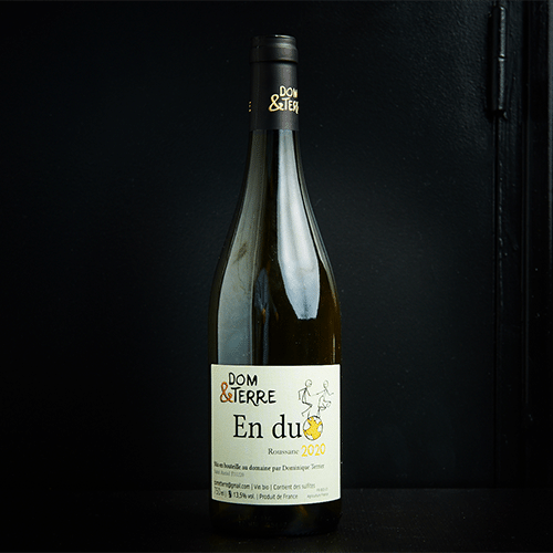 Vin blanc en duo