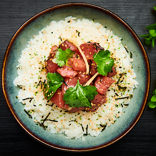 Real ahi tuna bowl