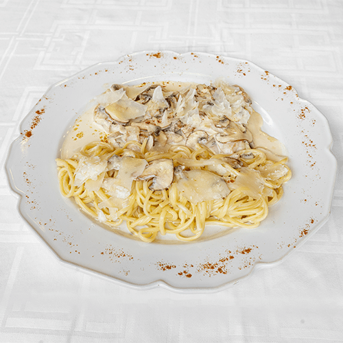 Escalope marsala garniture pâtes
