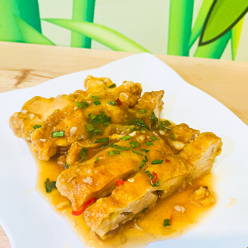 Poulet croustillant du chef