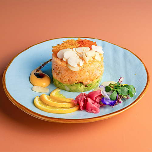 Tartara de saumon gostoso