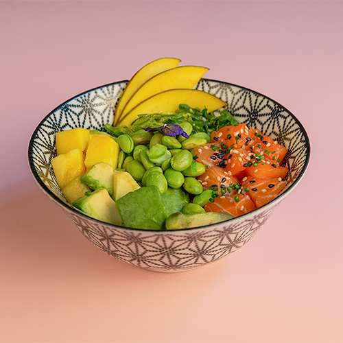 Poke saumon picante