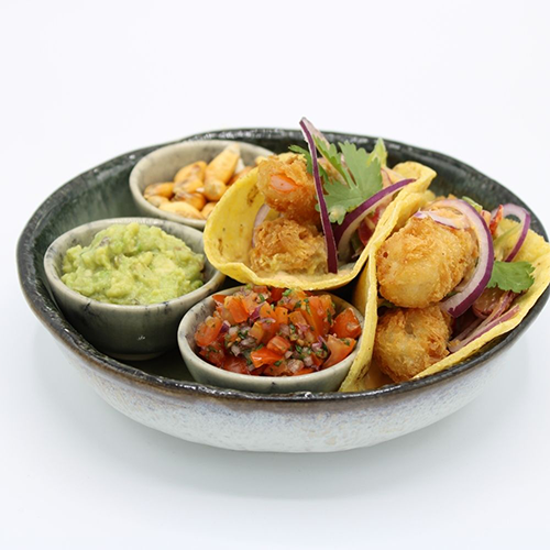 Tacos de camarão