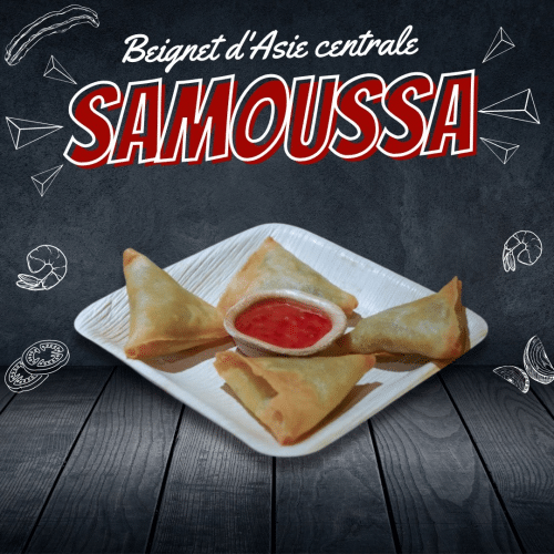 Beef samoussa