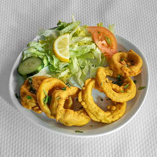 Oignons pakora