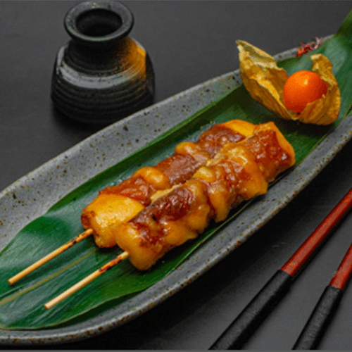 Yakitori boeuf au fromage x2
