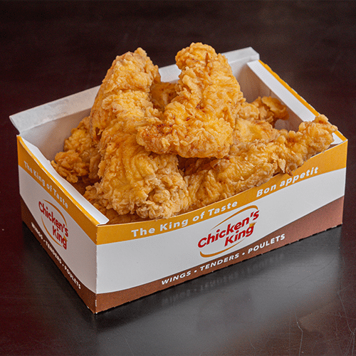 Flaky strips meal