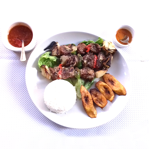Brochettes de bœuf