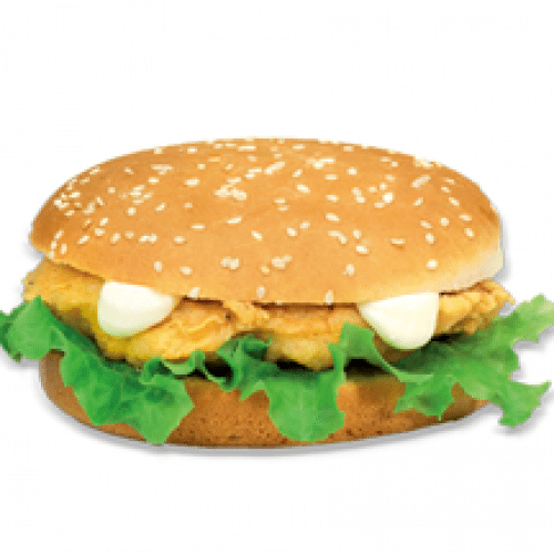 Chicken fillet burger