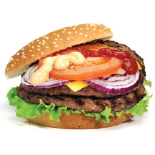 Double cheeseburger