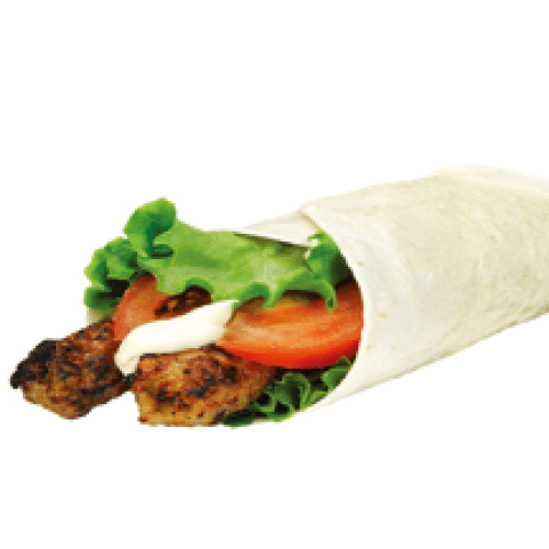 Chicken seekh wrap