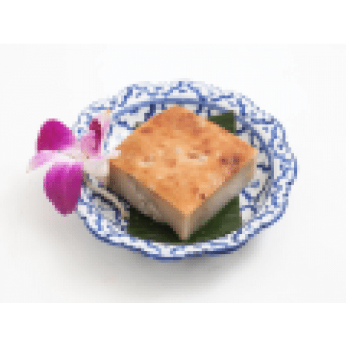 Flan thaïlandais au taro