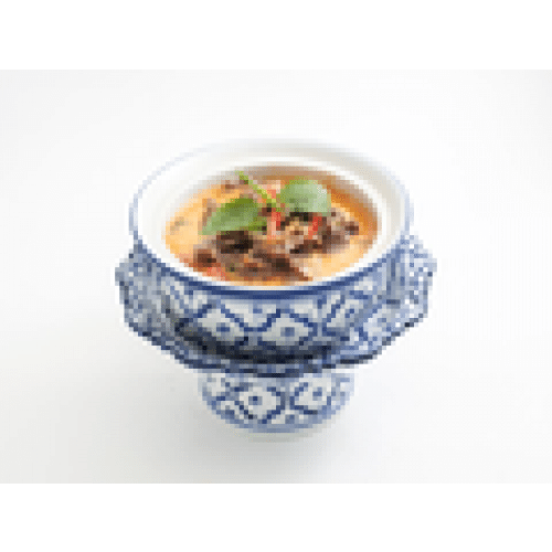 Emincé de boeuf au curry rouge et lait de coco