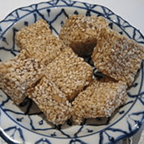 Nougat mou au sésame