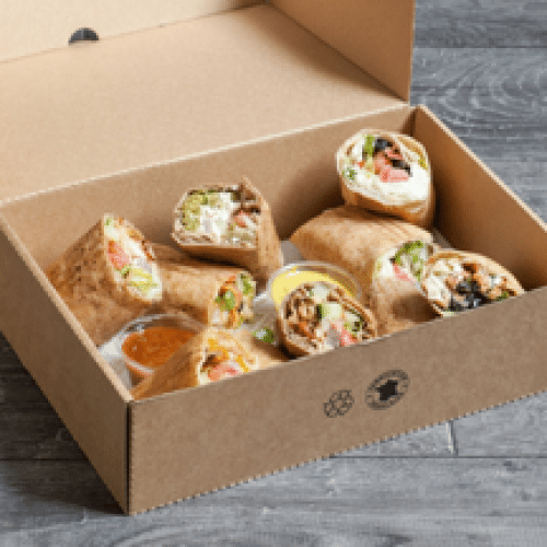 Box suprême coupées en deux