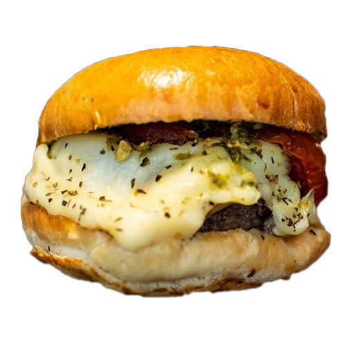 Rudolph valentino burger avec frites maison