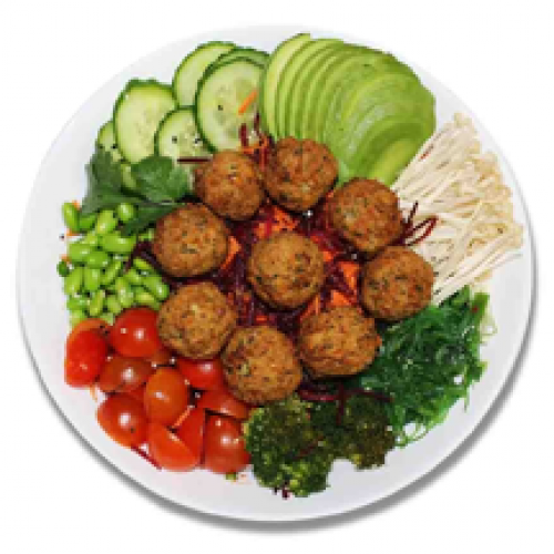 Poke signature falafel grande taille