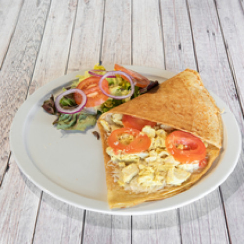 Crêpe salée Indienne