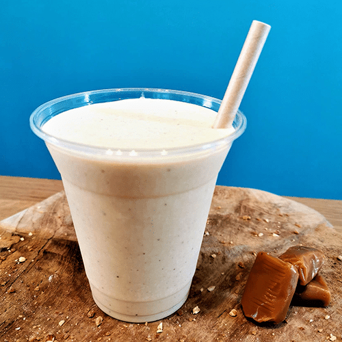Milkshake p'tit frisson caramel beurre salé