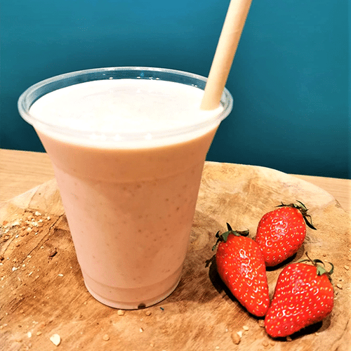 Milkshake frisson fraise