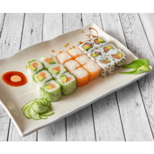 Menu mega salmon