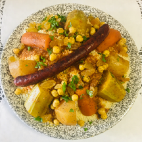 Couscous merguez