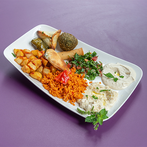 Grande assiette végétarienne