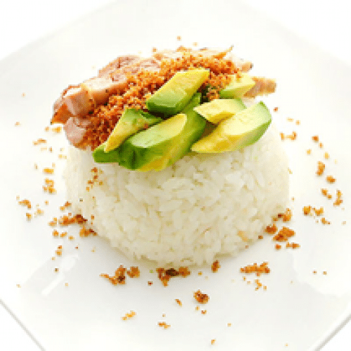 E20 Tartare poulet avocat crispy
