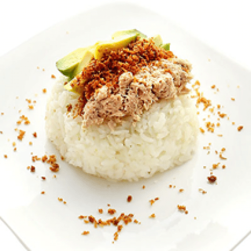 E21 Tartare thon cuit avocat crispy
